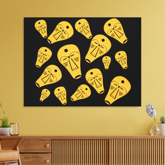 abstrakte leinwanddruck (Insitu (Wohnzimmer))