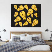 abstrakte leinwanddruck (Insitu (Schlafzimmer))