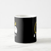 Abstrakte Lemon Illustration - Frische Zitrusfrüch Kaffeetasse (Mittel)