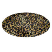ABSTRAKTE LEOPARD GOLD TRAY CUTTING BOARD SCHNEIDEBRETT (Ecke)
