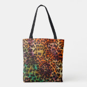 abstrakte Leopardenstruktur Tasche (Rückseite)