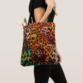 abstrakte Leopardenstruktur Tasche (Von Nahem)