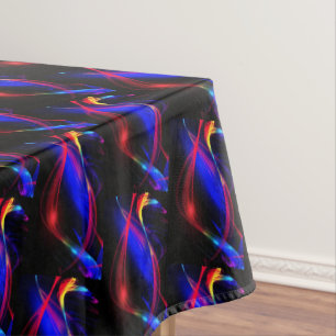 Abstrakte Leuchten - Tischdecke