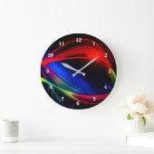 Abstrakte Leuchten Wand Uhr - Schöne (Zuhause)