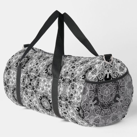 Abstrakte Libellen Duffle Bag (Rechte Ecke)