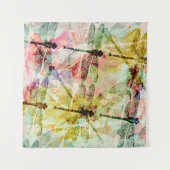 Abstrakte Libellen Wandteppich (Vorderseite (Horizontal))