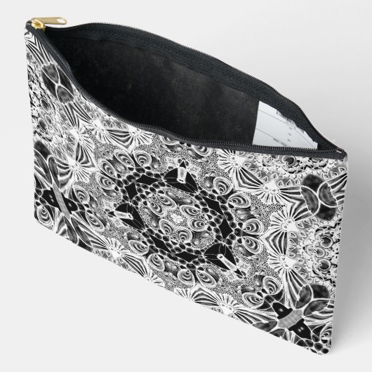 Abstrakte Libellen Zubehörtasche (Offen)