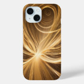 Abstrakte Lichtenergie und kosmischer Swirl Case-Mate iPhone Hülle (Rückseite)