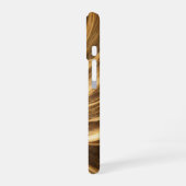 Abstrakte Lichtenergie und kosmischer Swirl iPhone 16 Hülle (Linke Seite)