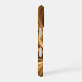 Abstrakte Lichtenergie und kosmischer Swirl iPhone 16 Hülle (Rechte Seite)