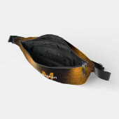 Abstrakte Lichter Seestrahler-Bronzematografie Bauchtasche (Offen)