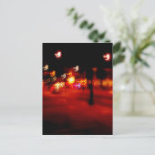 Abstrakte Lichtfarbe Ploosh Postkarte (Stehend Vorderseite)