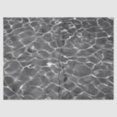 Abstrakte Lichtreflektionen auf Wasserteppichpapie Seidenpapier (Vorderseite)