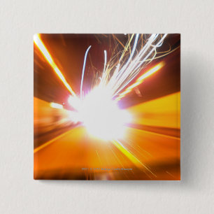 Abstrakte Lichtstrahlen und Effekte Button