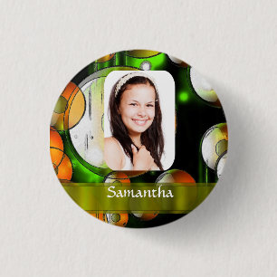 Abstrakte Lichtvorlage Button