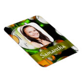 Abstrakte Lichtvorlage Magnet (Rechte Seite)