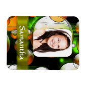 Abstrakte Lichtvorlage Magnet (Horizontal)