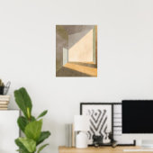 Abstrakte Lichtwandkunst für Wohnzimmerdekoration Poster (Heimbüro)