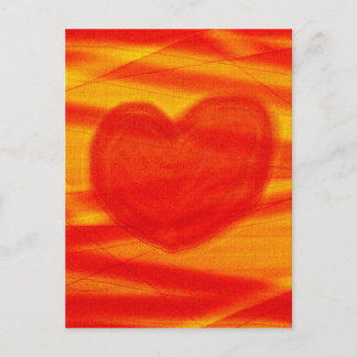 ABSTRAKTE LIEBE POSTKARTE