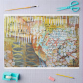 Abstrakte Liebe Seidenpapier (Basteln)