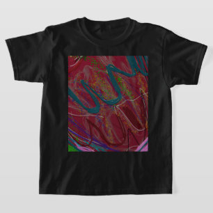 Abstrakte Liebe T-Shirt