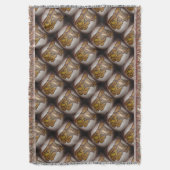 Abstrakte Liebhaber zeitgenössischer Kunst in Ocke Decke (Vorderseite Vertikal)