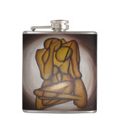 Abstrakte Liebhaber zeitgenössischer Kunst in Ocke Flachmann (Vorderseite)