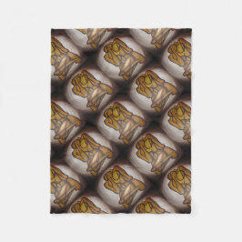 Abstrakte Liebhaber zeitgenössischer Kunst in Ocke Fleecedecke