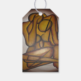 Abstrakte Liebhaber zeitgenössischer Kunst in Ocke Geschenkanhänger