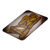 Abstrakte Liebhaber zeitgenössischer Kunst in Ocke Magnet (Linke Seite)