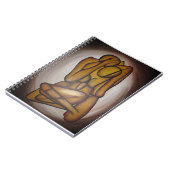 Abstrakte Liebhaber zeitgenössischer Kunst in Ocke Notizblock (Linke Seite)