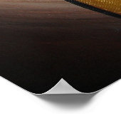 Abstrakte Liebhaber zeitgenössischer Kunst in Ocke Poster (Ecke)