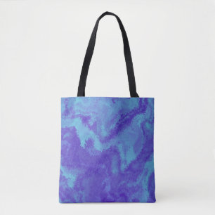 Abstrakte Lila Blaudiffusion Tasche