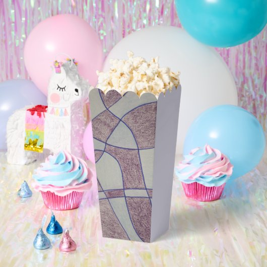 Abstrakte lila Gefallen-Box Geschenkschachtel (Party)