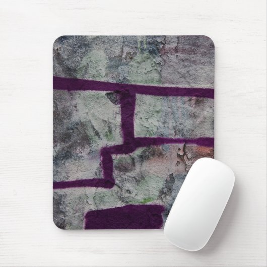 Abstrakte lila Graffiti Mousepad (Mit Mouse)