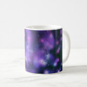 Abstrakte lila Hintergrundtextur Kaffeetasse (VorderseiteRechts)