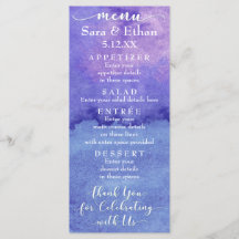 Abstrakte Lila Hochzeitkarte