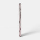 Abstrakte Lila Linie Samsung Galaxy Hülle (Linke Seite)