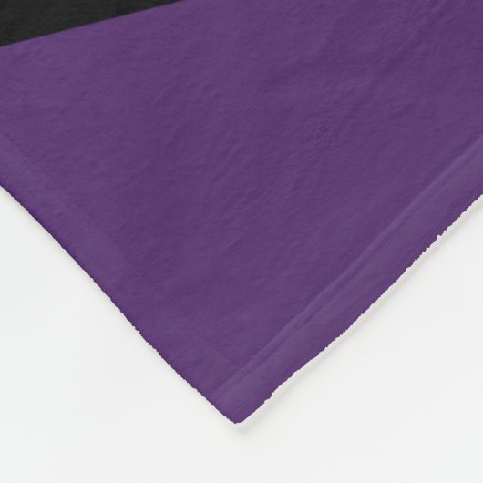 Abstrakte Lila Polygonen Fleecedecke (Ecke)