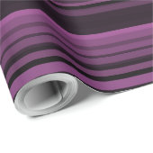 Abstrakte Lila Streifen Geschenkpapier (Rolleneckpunkt)