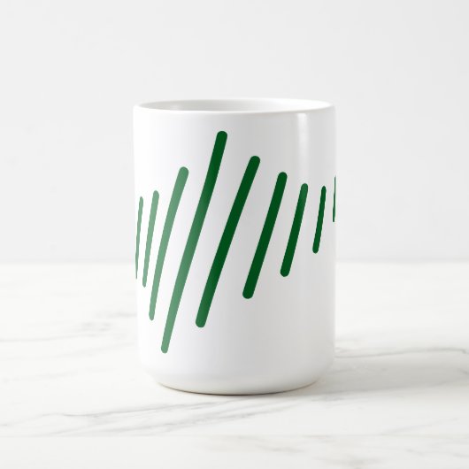 Abstrakte Line Art Tasse (Mittel)