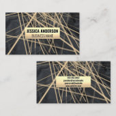 Abstrakte Lines Visitenkarte (Vorne/Hinten)
