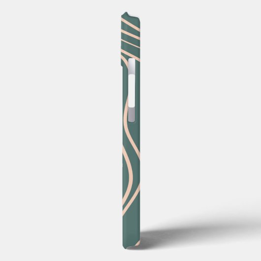 Abstrakte Linie Case-Mate iPhone Hülle (Rückseite / Links)