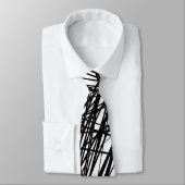 Abstrakte Linien - 02 Krawatte (Gebunden)