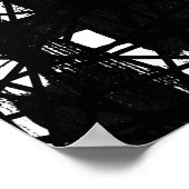 Abstrakte Linien 02 Poster (Ecke)