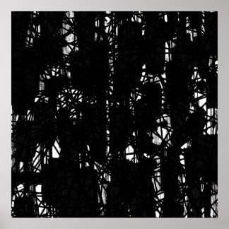 Abstrakte Linien 02 Poster