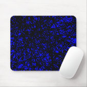 Abstrakte Linien - blau Mousepad (Mit Mouse)