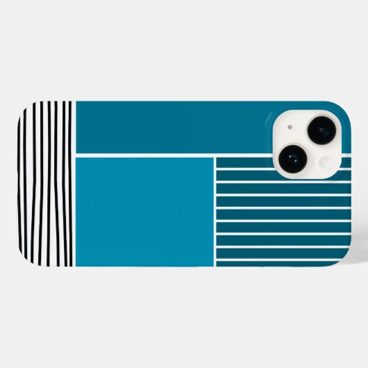 Abstrakte Linien Case-Mate iPhone Hülle (Rückseite (Horizontal))