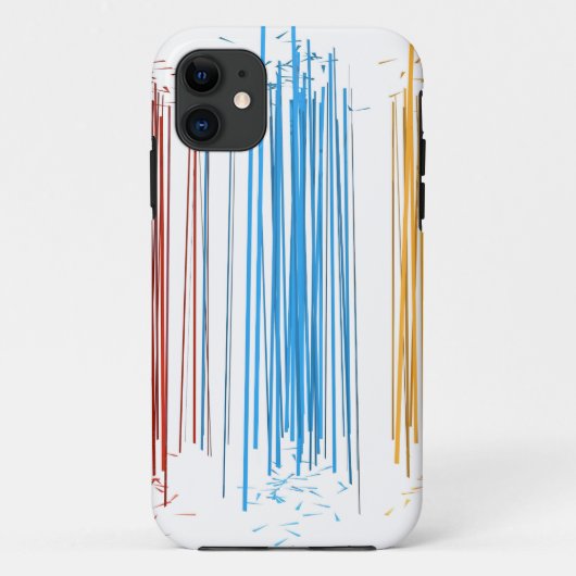 Abstrakte Linien Case-Mate iPhone Hülle (Rückseite)