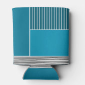 Abstrakte Linien Dosenkühler (Rückseite)